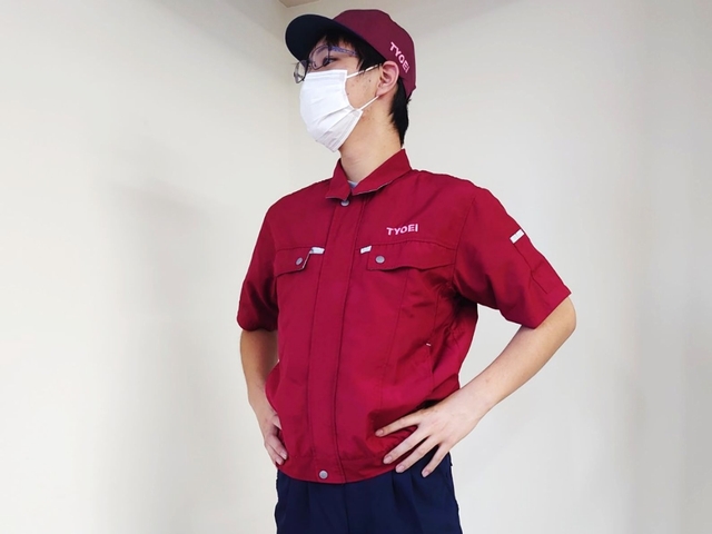 作業着が新しくなりました